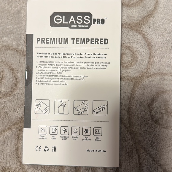 Galaxy A54 wallet style cell phone case and tempered glass screen protector - Picture 6 of 7